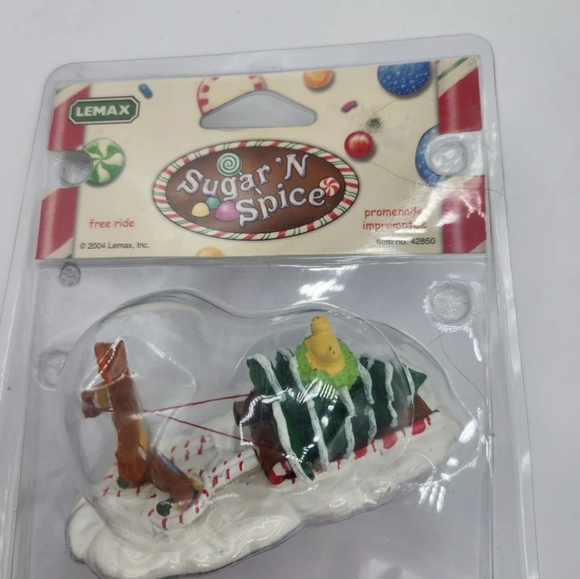 Lemax Sugar N Spice Free Ride 2004 42850 Retired New In Package - Picture 3 of 5